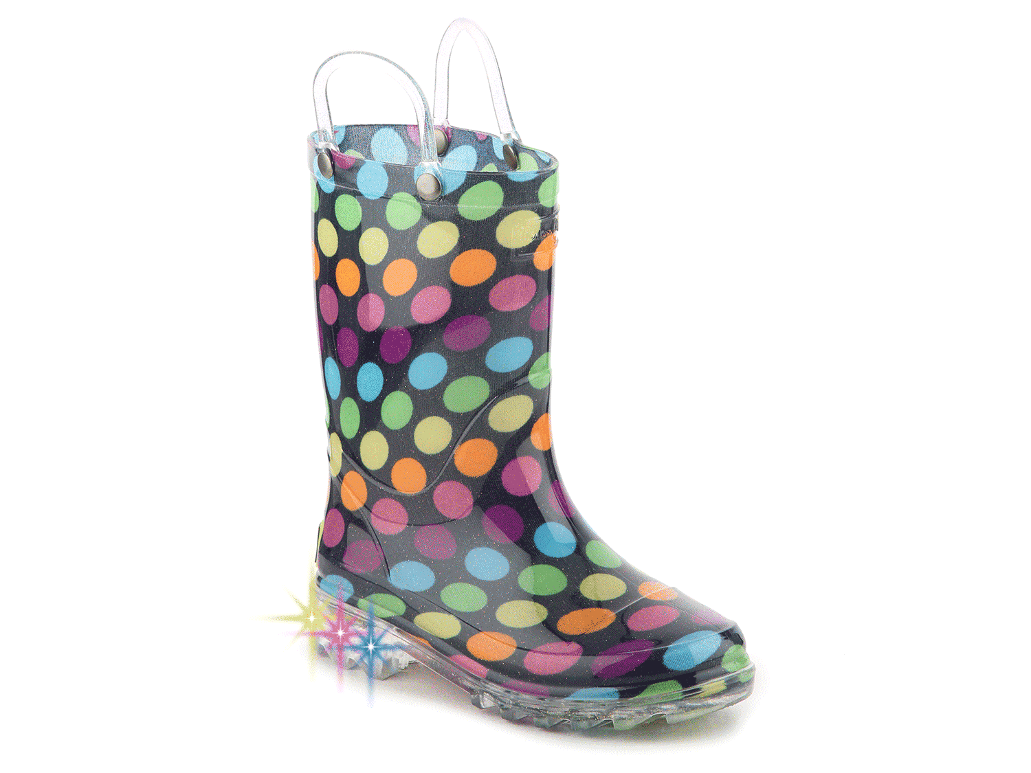 Western Chief Darling Dot LightUp Rain Boot Kids' Free Shipping DSW