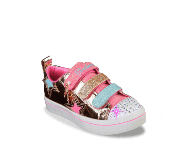 Skechers Twinkle Toes Twi-Lites Twinkle Stars Light-Up Sneaker - Kids ...