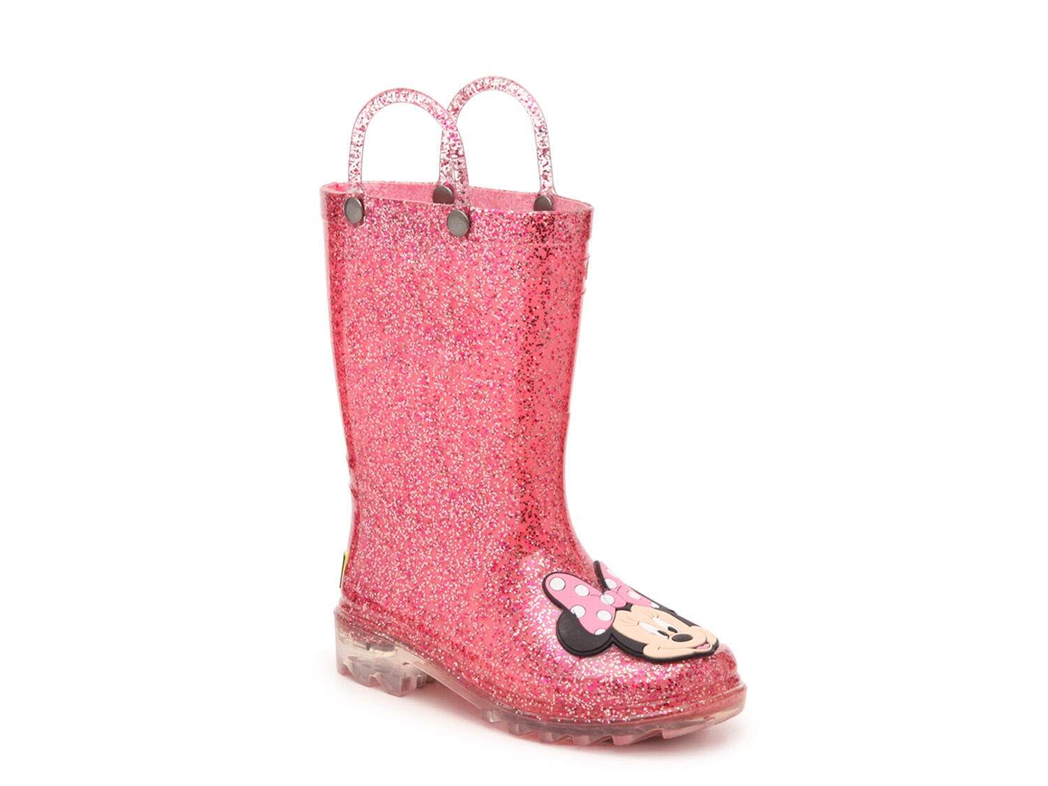 light pink rain boots