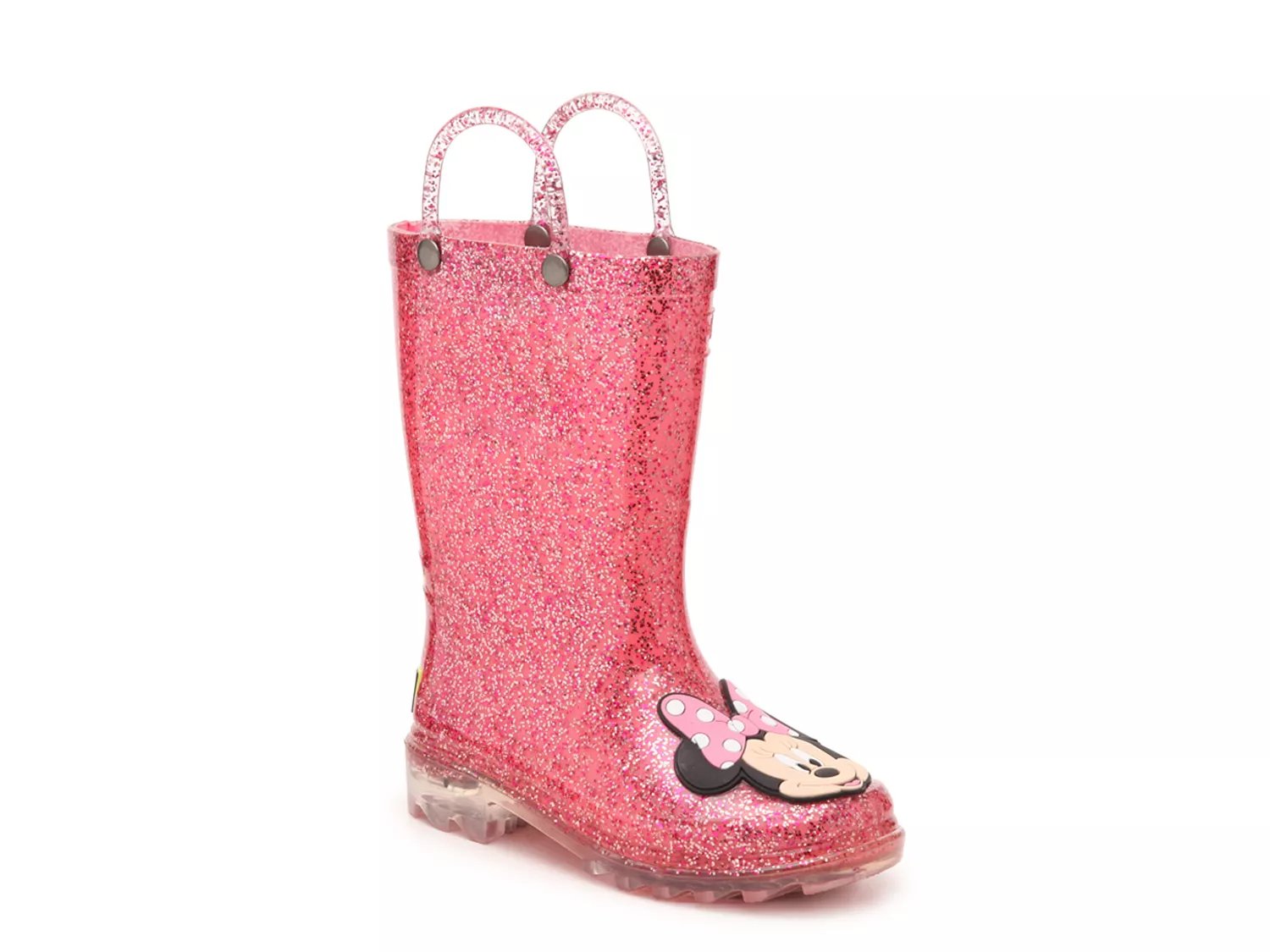 light pink rain boots