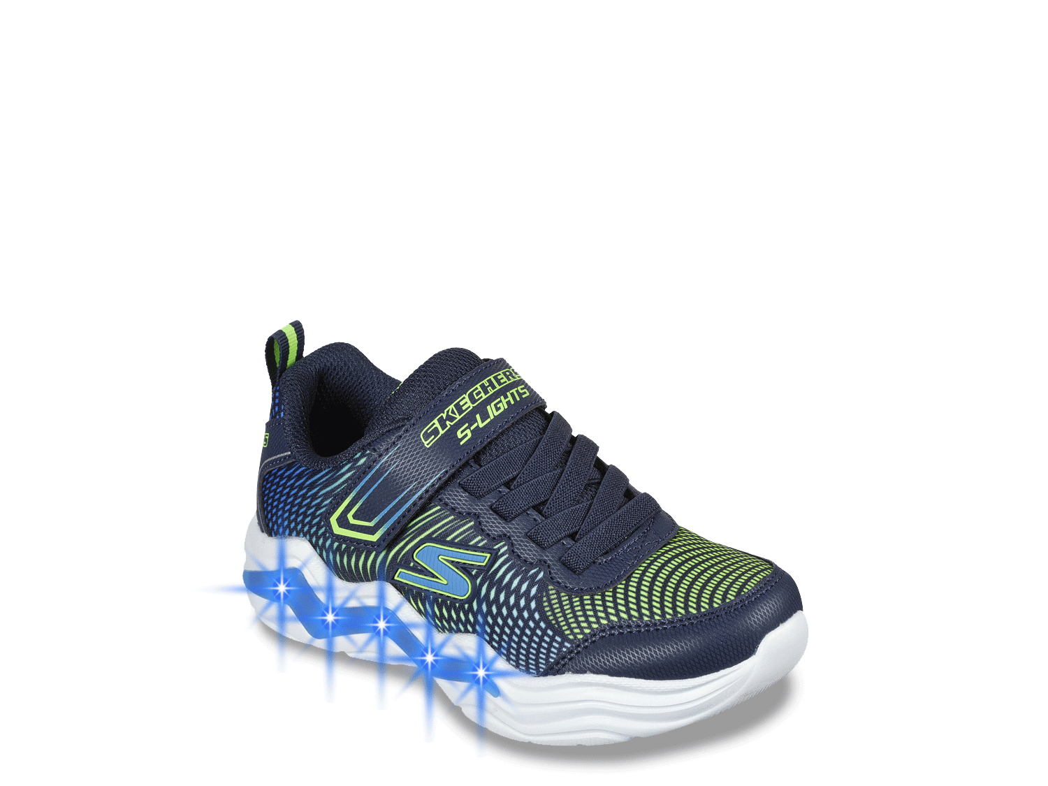 Skechers S Lights Erupters IV Light Up Sneaker Kids Free