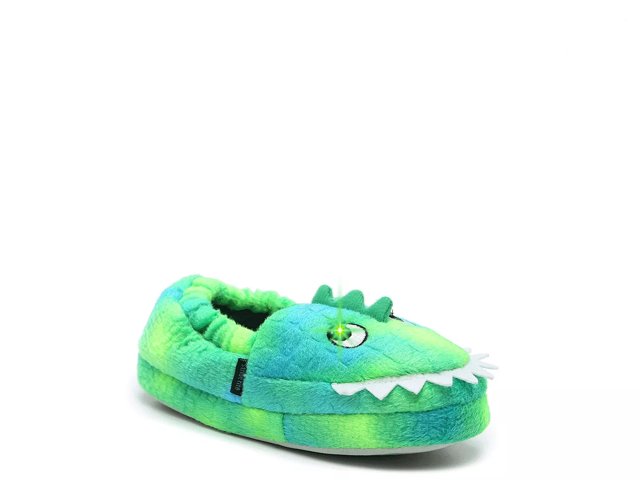 Light up dinosaur outlet slippers