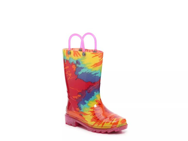 Western Chief Tie Dye Rain Boot Kids