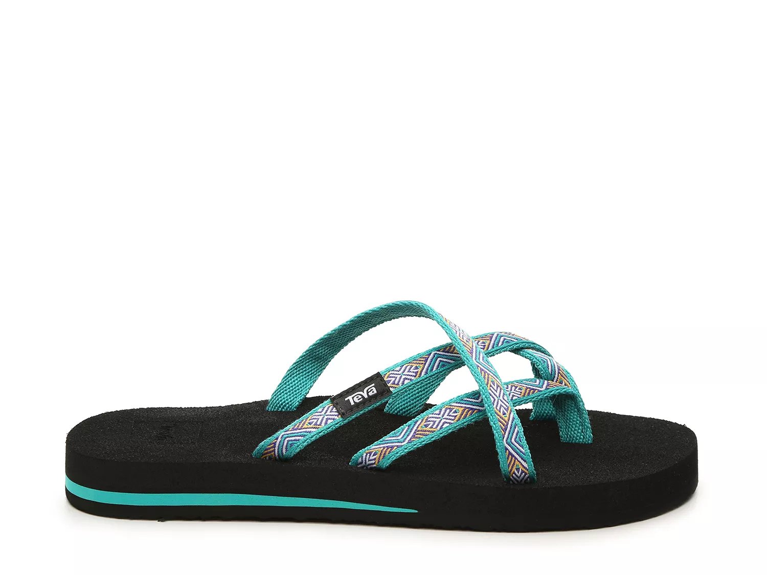 olowahu patterned flip flop