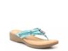 Silverthorne Wedge Sandal Turquoise/Multicolor Snake Print Leather view