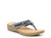 Silverthorne Wedge Sandal Blue Denim view