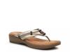 Silverthorne Wedge Sandal Gold Metallic Leather view