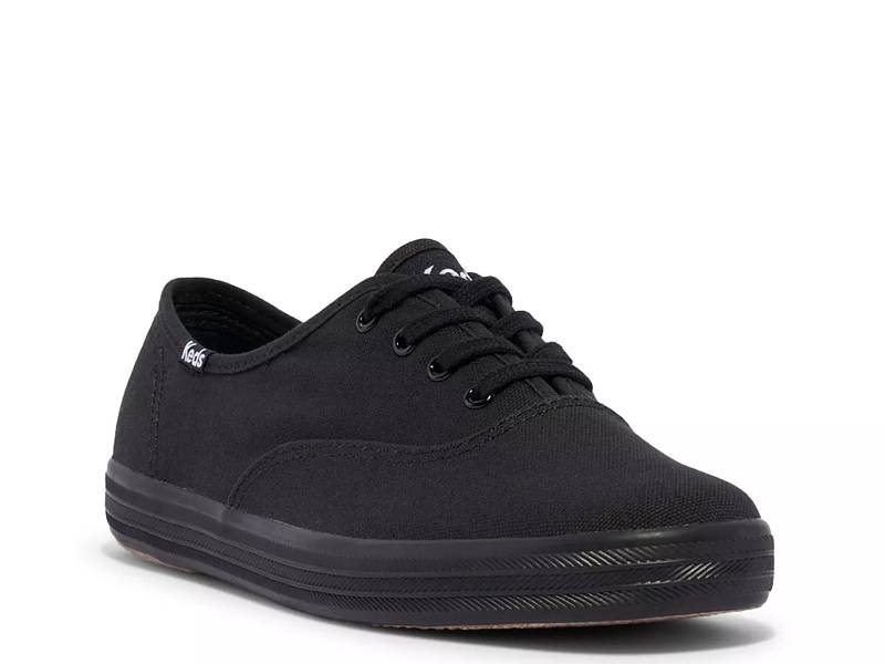 Womens black shop canvas keds