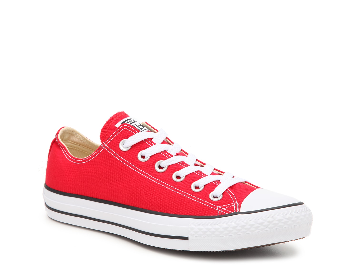 womans red converse