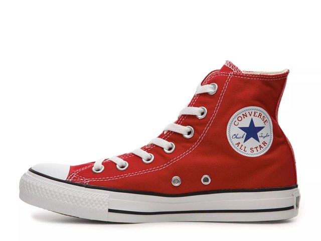 Converse cream high tops top