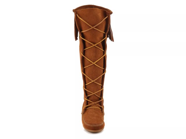 Minnetonka lace up western bootie new arrivals