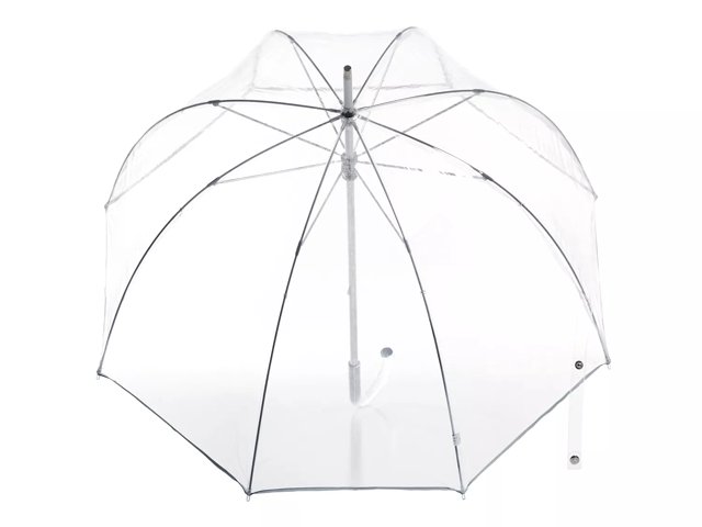 Totes Signature Clear Bubble Umbrella, Birds on A Wire