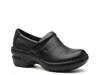 Peggy Smooth Leather Clog Black view