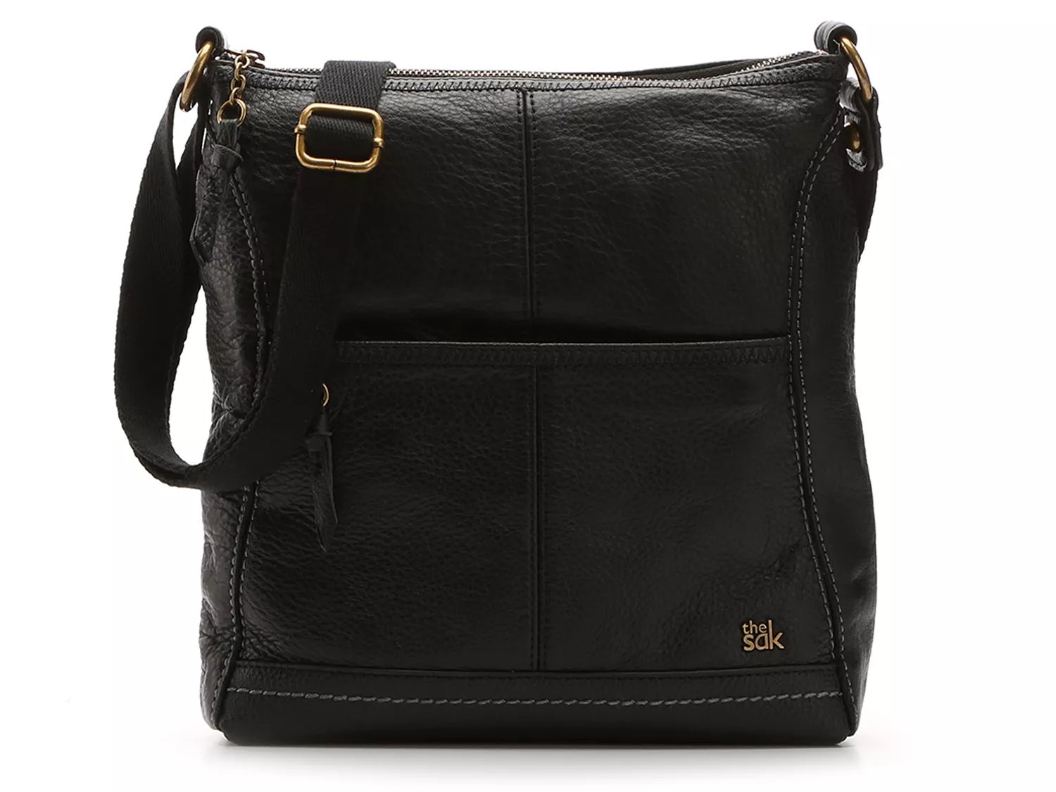 real leather the sak crossbody