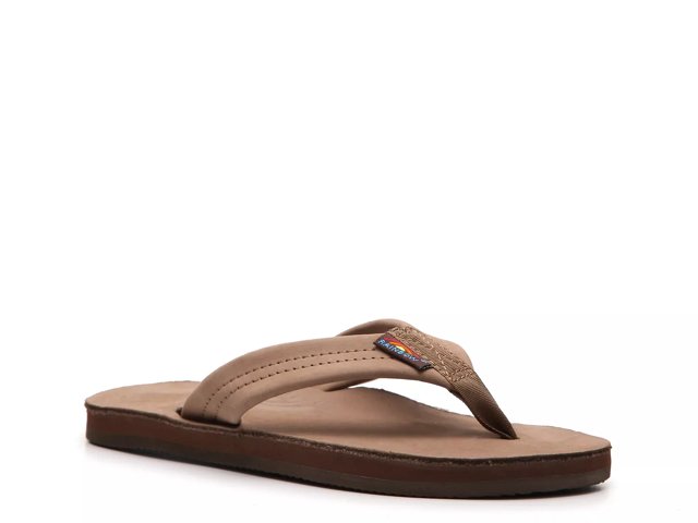 Rainbow Thick Strap Flip Flop