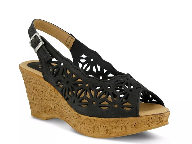 Closed toe wedges top dsw