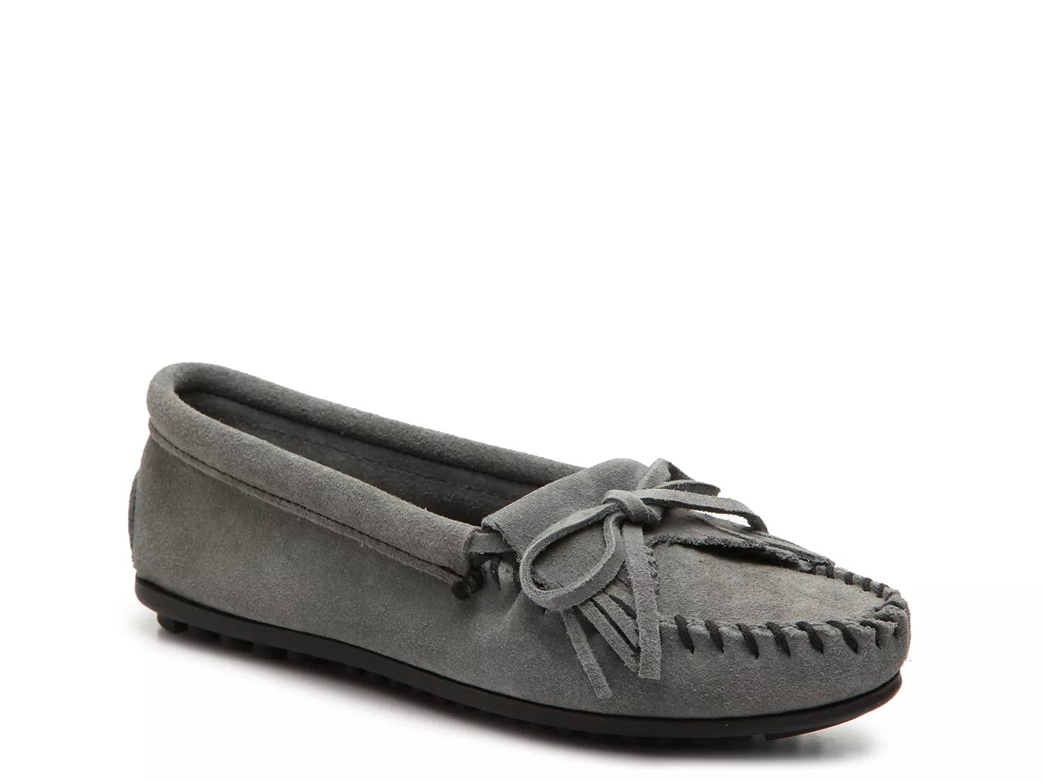 minnetonka moccasins gray