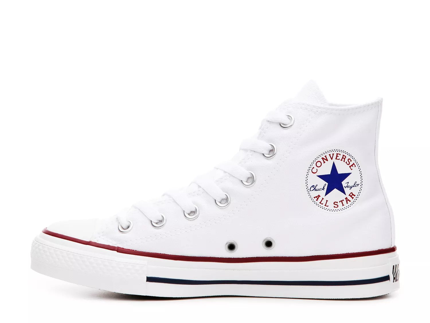 tall white converse