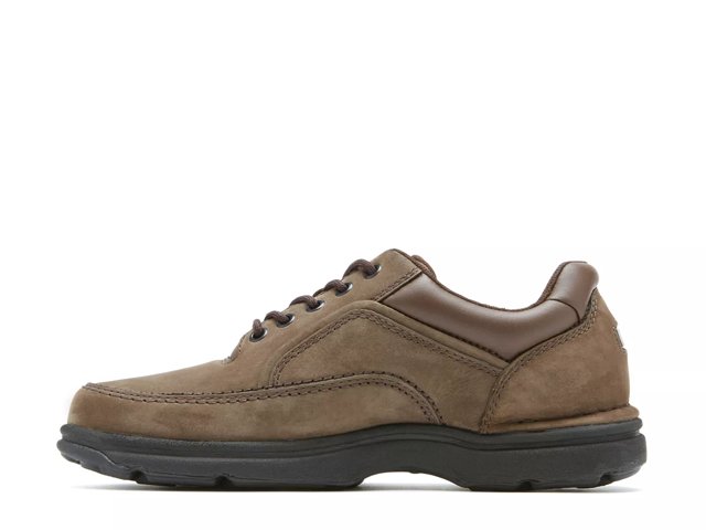 Oxford Eureka Walking Shoe, Rockport, Hombre, Chocolate gamuzado