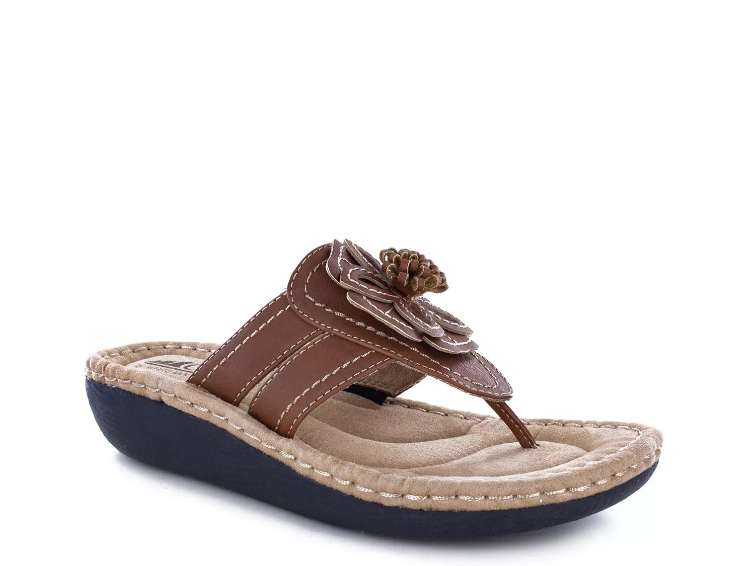 White mountain thong discount sandals