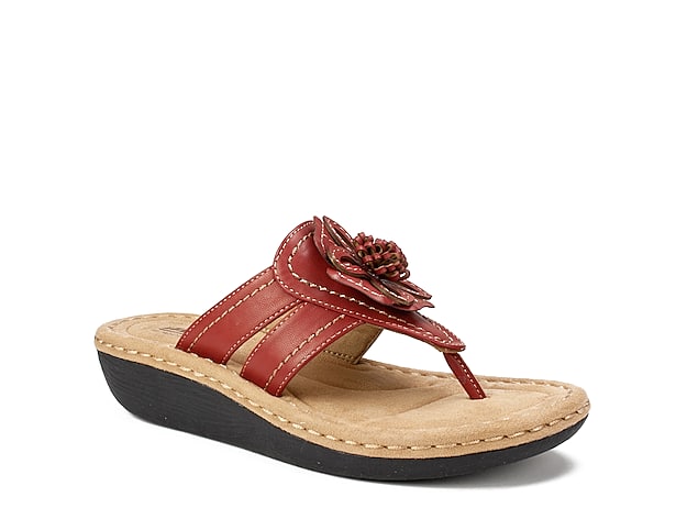 Cliffs by White Mountain Cienna Wedge Sandal - Free Shipping | DSW