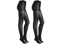 HUE Hosiery Control Top Women's Tights - 2 Pack - Free Shipping