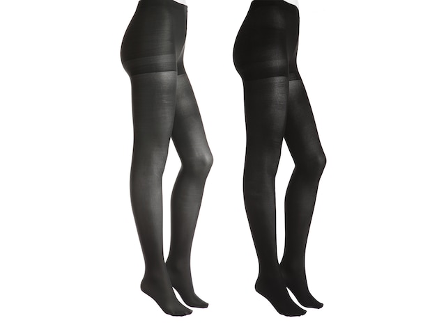 Solid Control-Top Tights 2-Pack for Women
