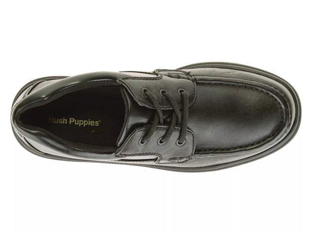 Hush puppies black casual shoes hot sale