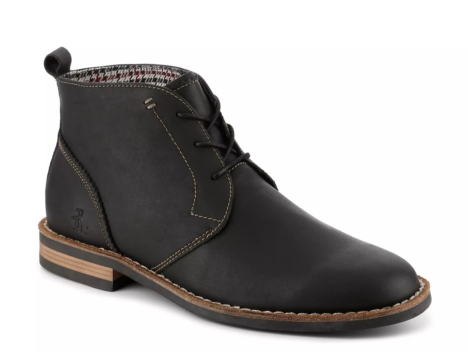 Original penguin monty shop chukka boot black