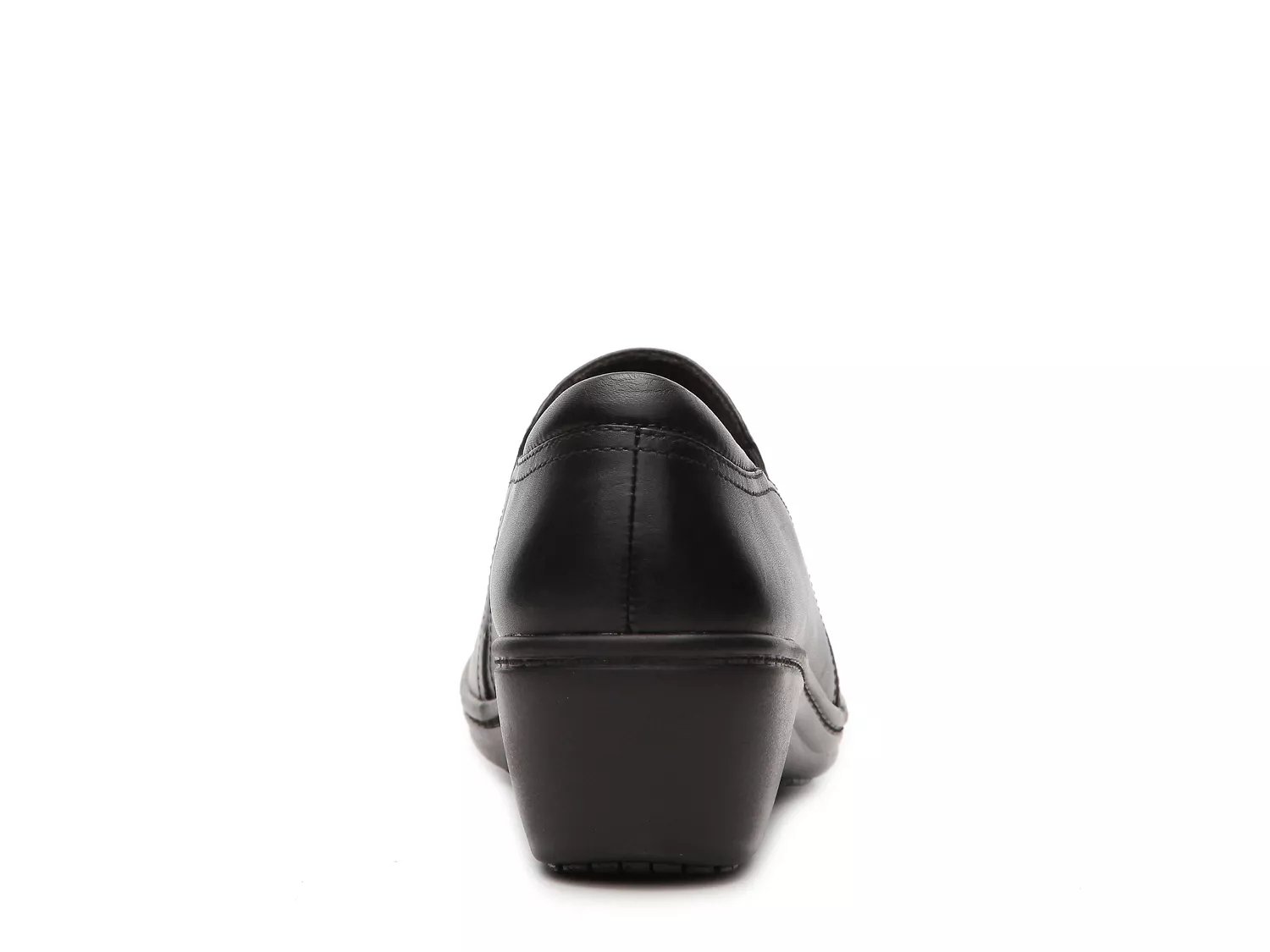 clarks grasp chime black patent