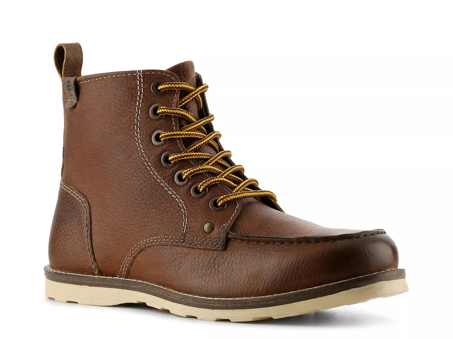 buck moc toe boot