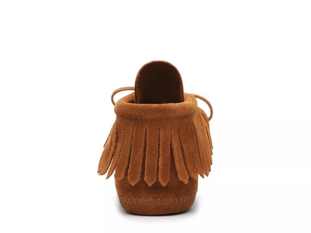 Minnetonka classic fringe western bootie sale