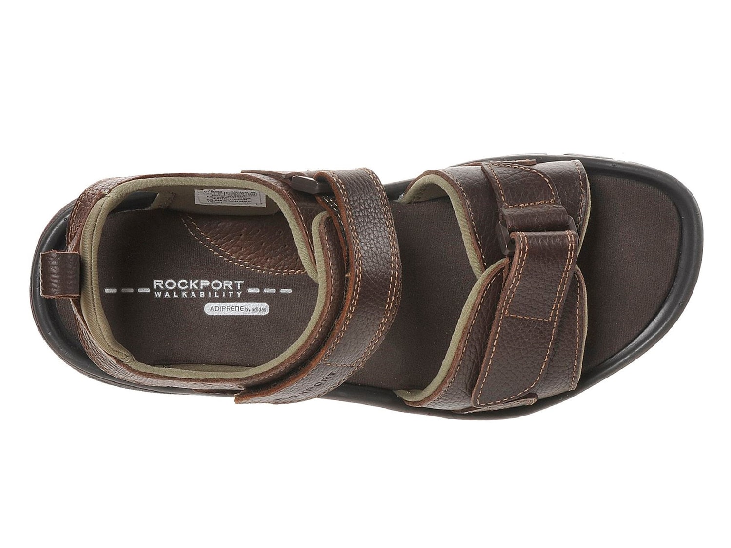 rockport men's rocklake flat sandal