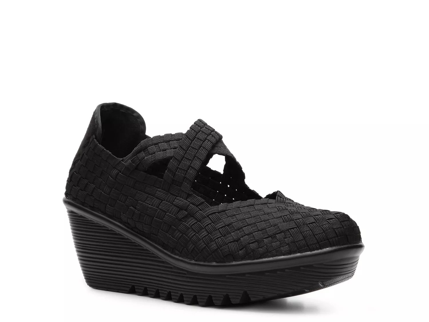 Bernie Mev Drake Woven Wedge Slip-On | DSW