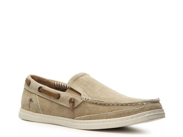 Margaritaville canvas boat shoes top