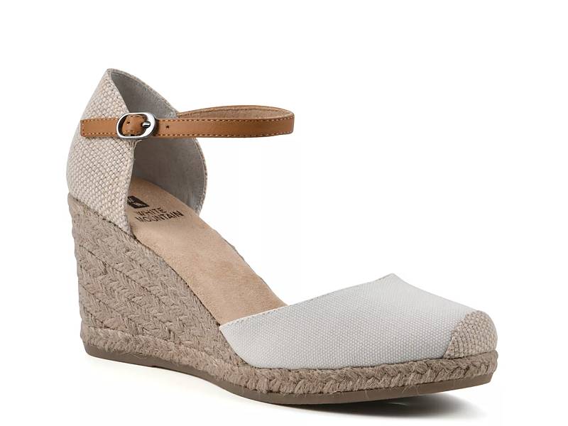 White mountain clearance sandals wedge