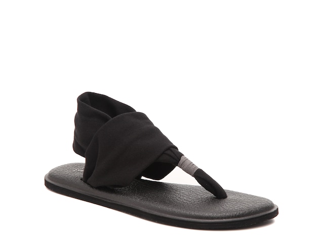Sanuk Yoga Sling 3 Sandal Size 7 Black - $33 New With Tags - From