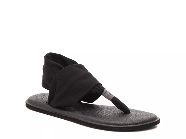 Sanuk yoga sling flat sandal best sale