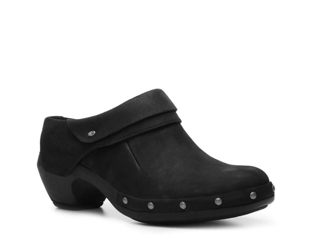 Merrell top leather clogs