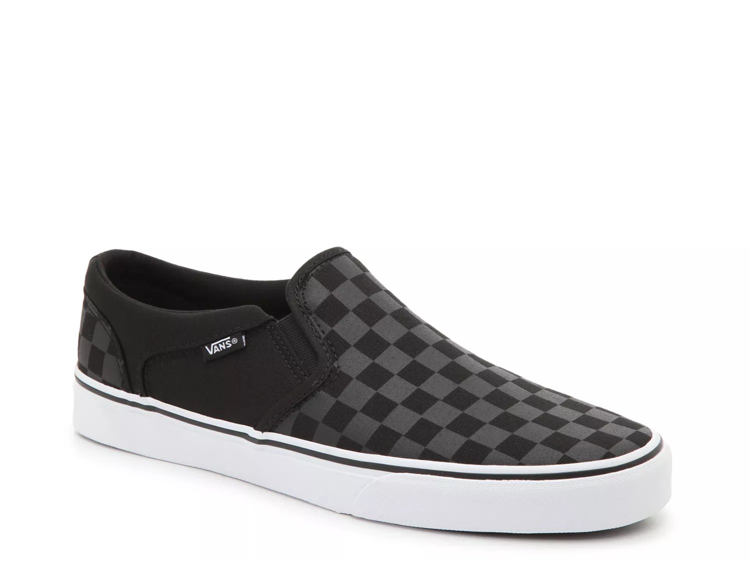 dsw checkered vans
