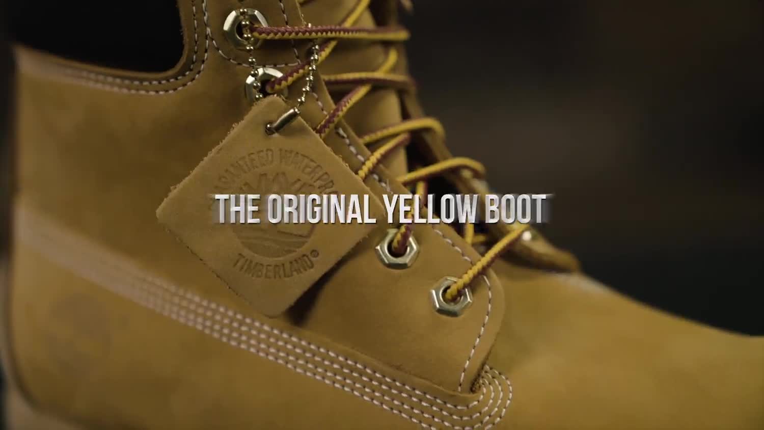 Timberland original hotsell yellow boots