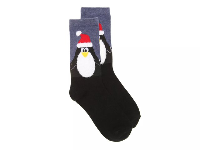 K. Bell Big Penguin Women s Crew Socks