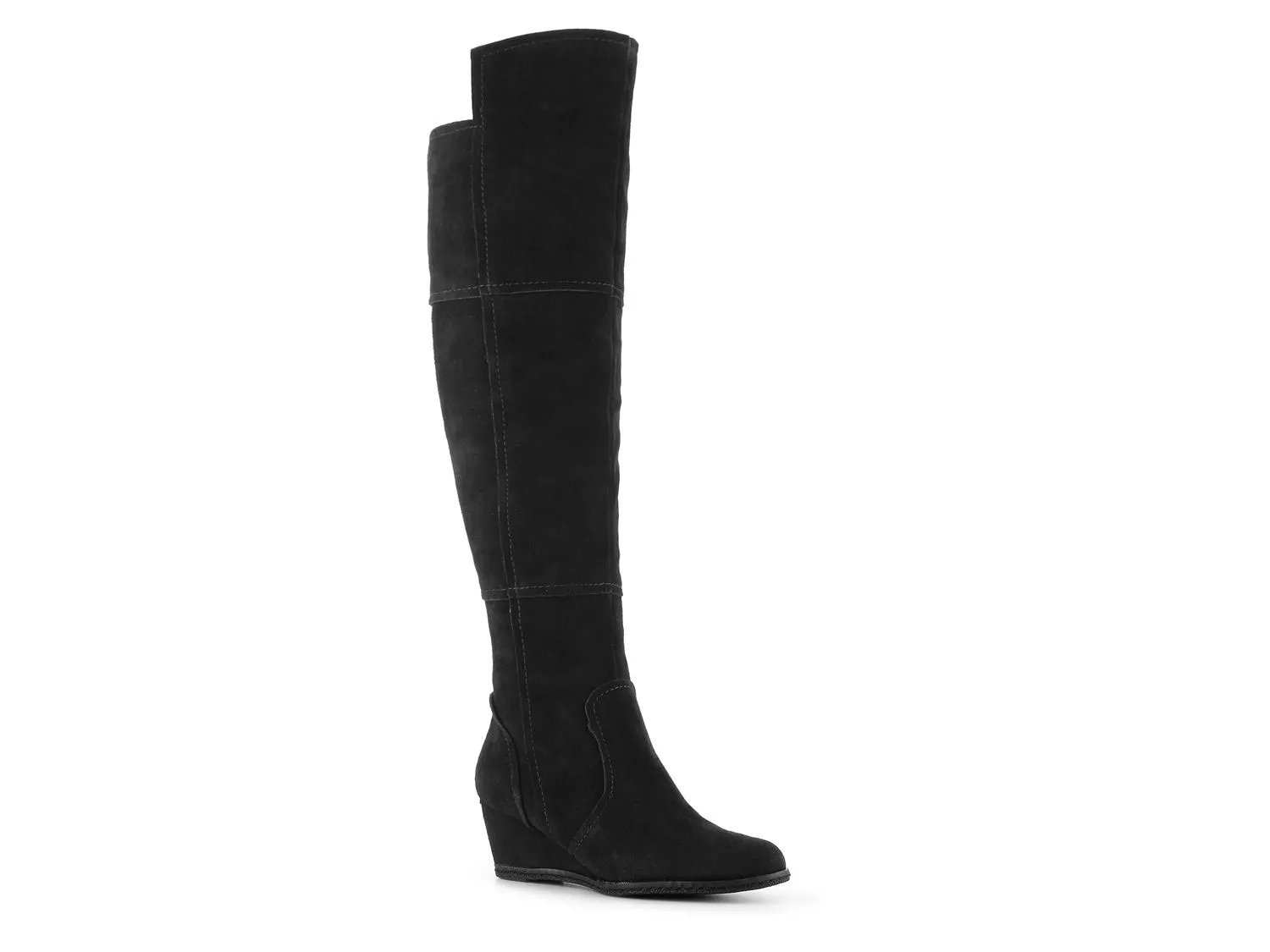 Franco sarto over clearance the knee suede boots