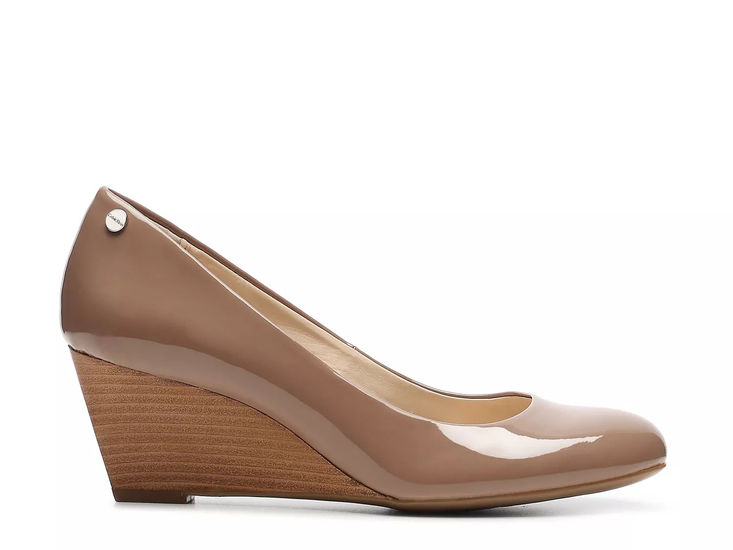calvin klein wedge pumps