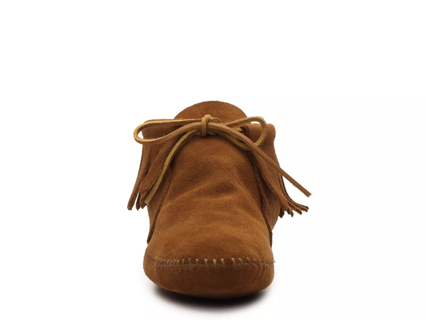 Minnetonka Classic Moccasin Fringe Slipper 