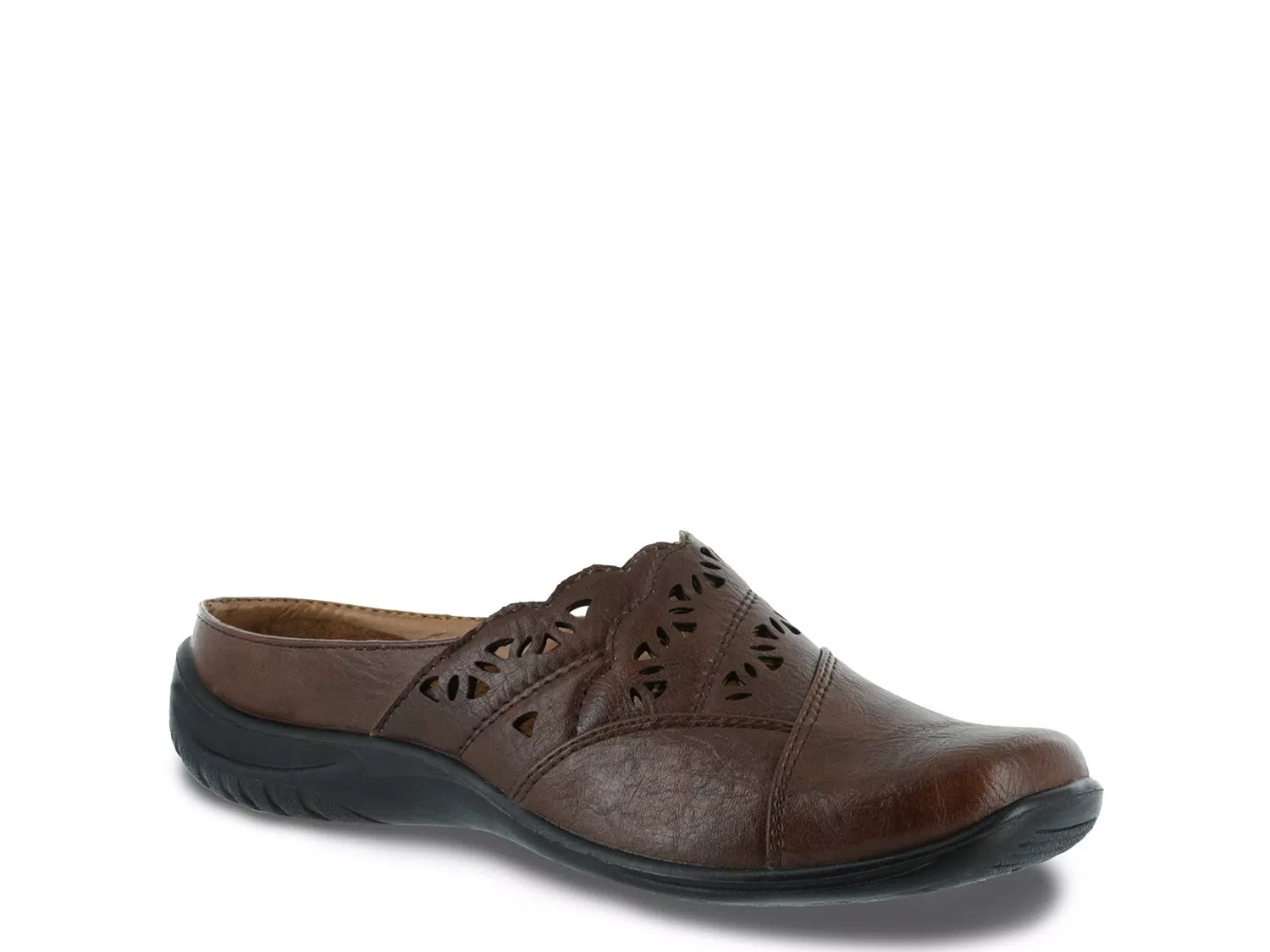 Easy Street Extra Wide Width Forever Mule | Women's | Dark Brown | Size 9.5 | Clogs