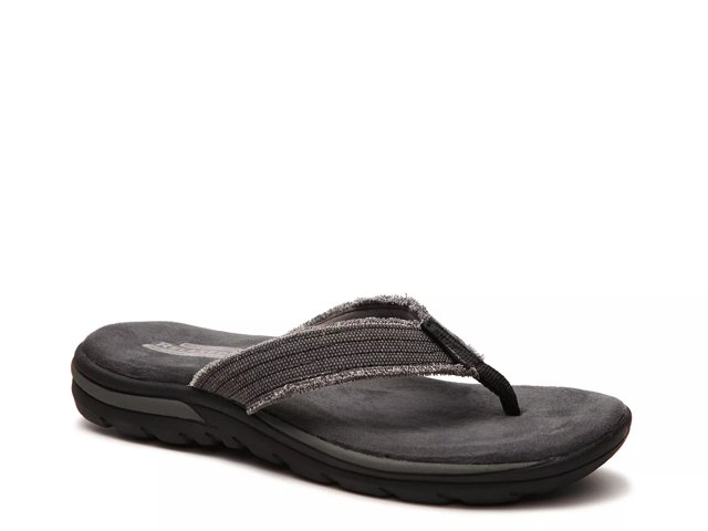 Men's skechers relaxed fit flip flops deals