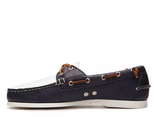 navy leather chelsea boot
