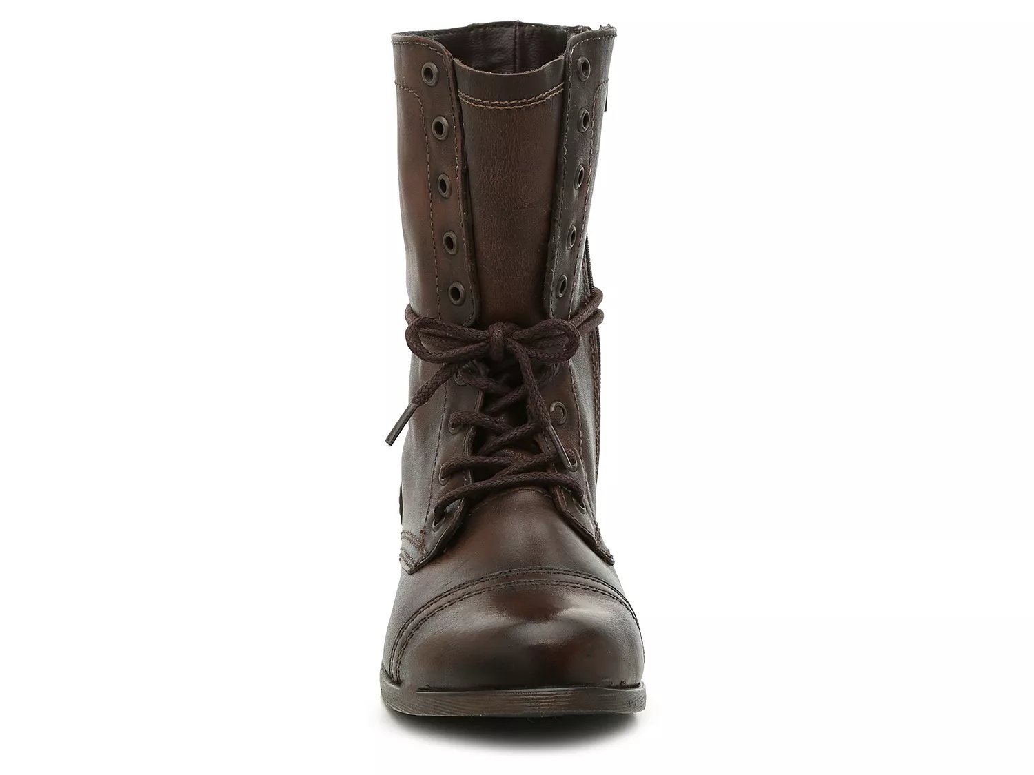 steve madden troopa combat boots black