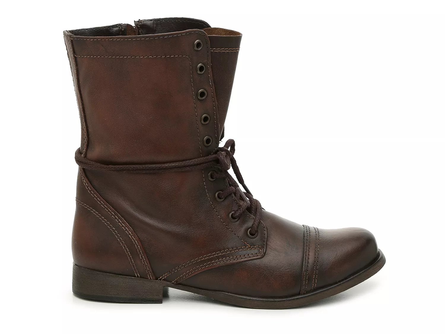 dsw leather boots